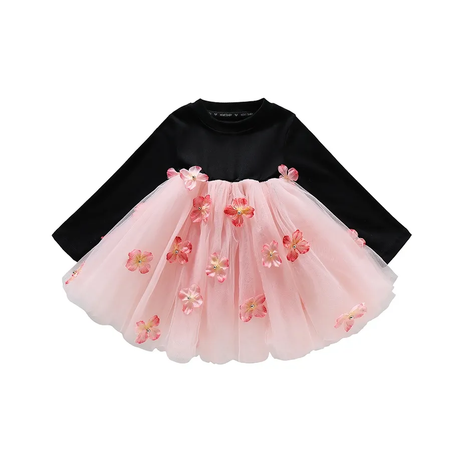 SUPEREDGE Черные Платья для девочек