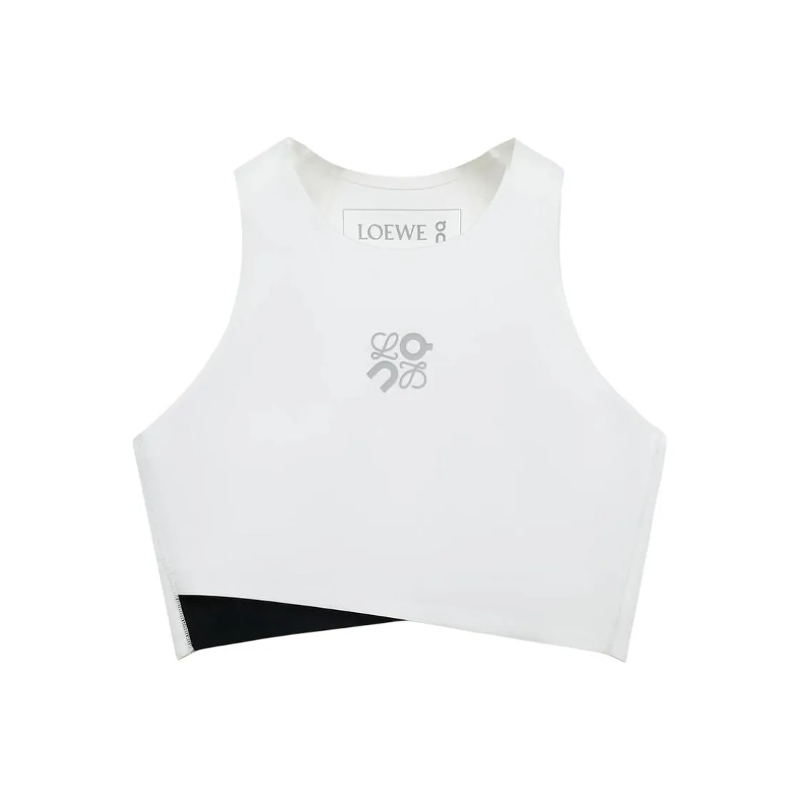 LOEWE X On Technical Jersey Performance Top White