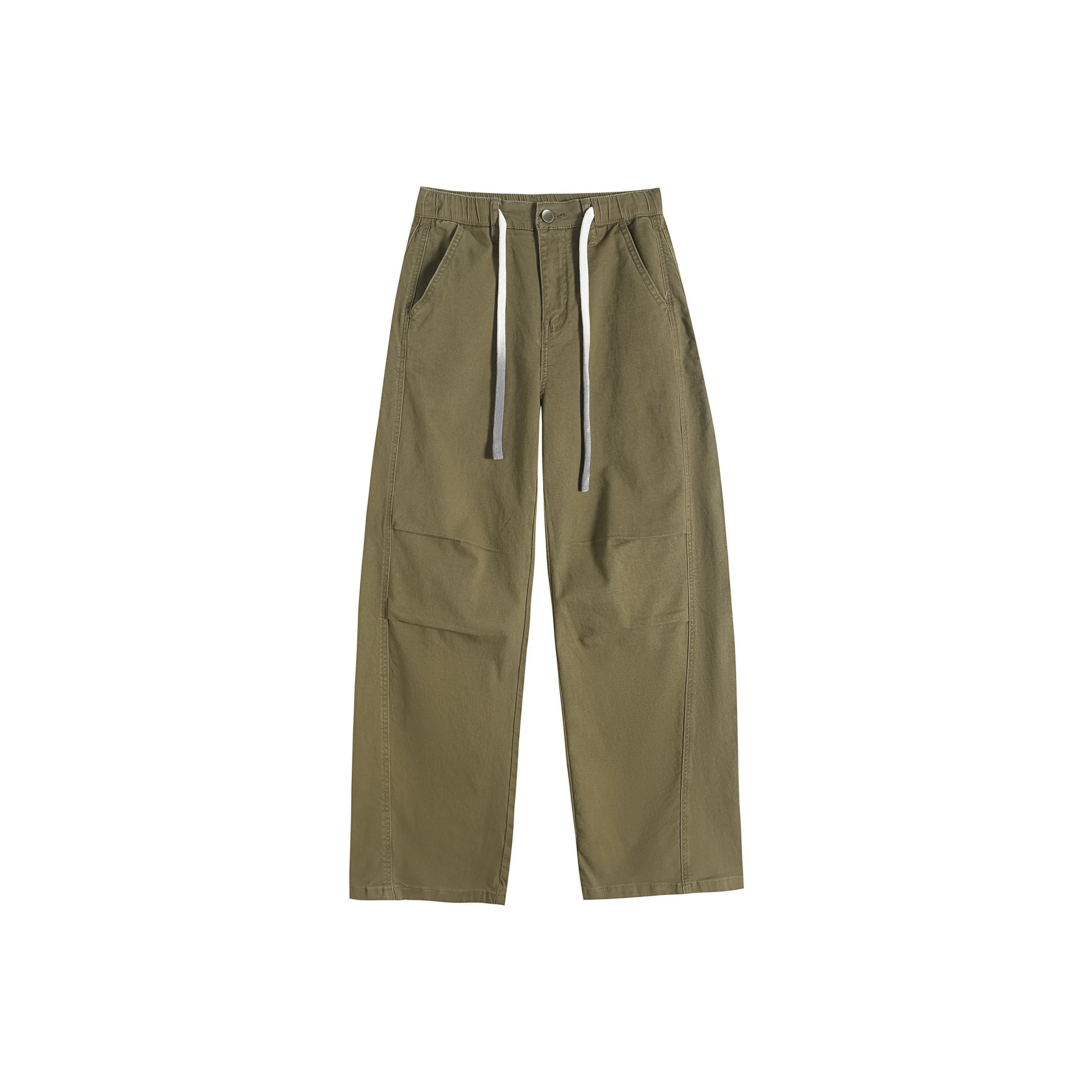 Tonlion Хаки Зеленые Женские Повседневные Штаны