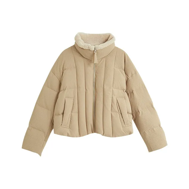 Inman Толстый и не объемный Маленький TREASURE Похудение Зимний Доступный Теплоизоляционный Модный ATMOSPHERE Пуховик Женские