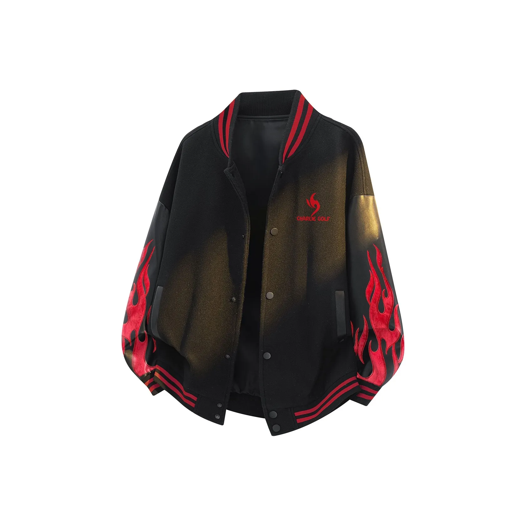 CHARLIE GOLF Черный Унисекс Куртки