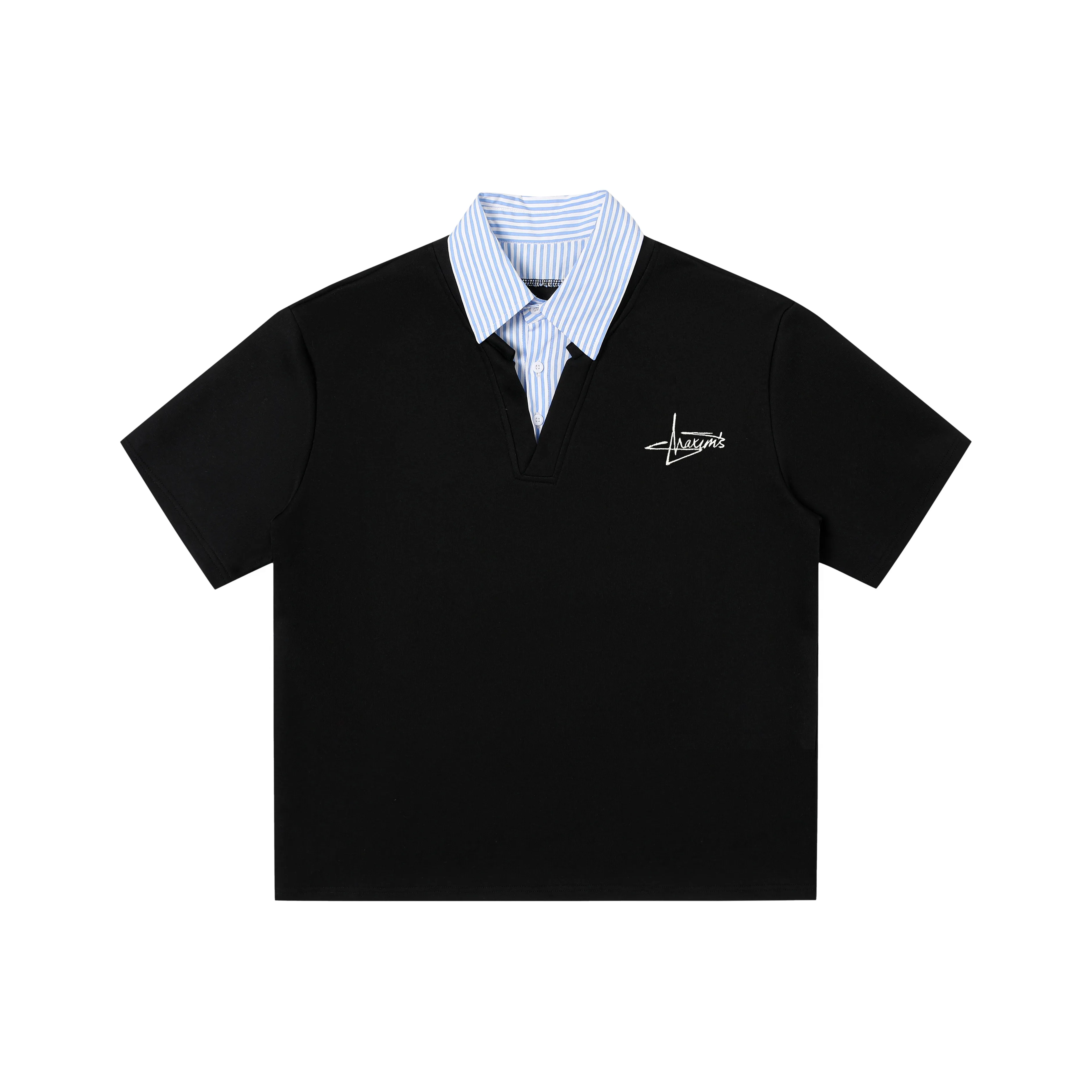 Maxim's De Paris Короткие Рубашки с Короткими Рукавами Унисекс