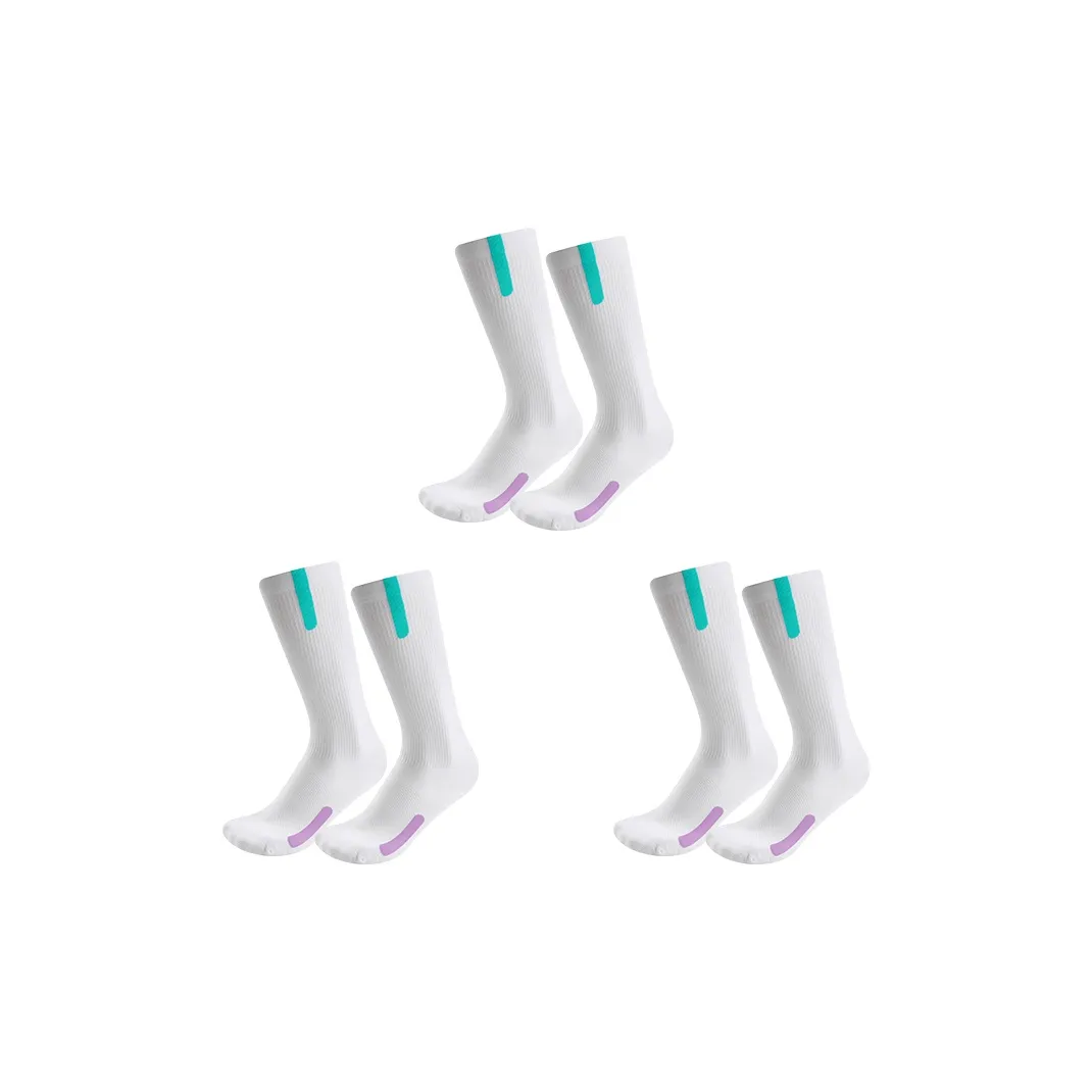 P.R IND Бедро High Носки Унисекс Trace Белый