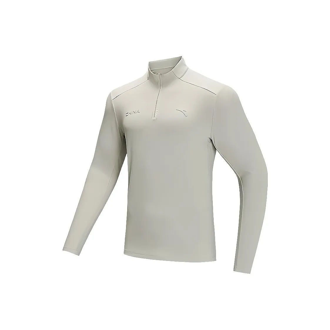 ANTA ZONGXUNXILIE Осенний Полуводолазка Молния Трикотаж Внутренний слой Мужской