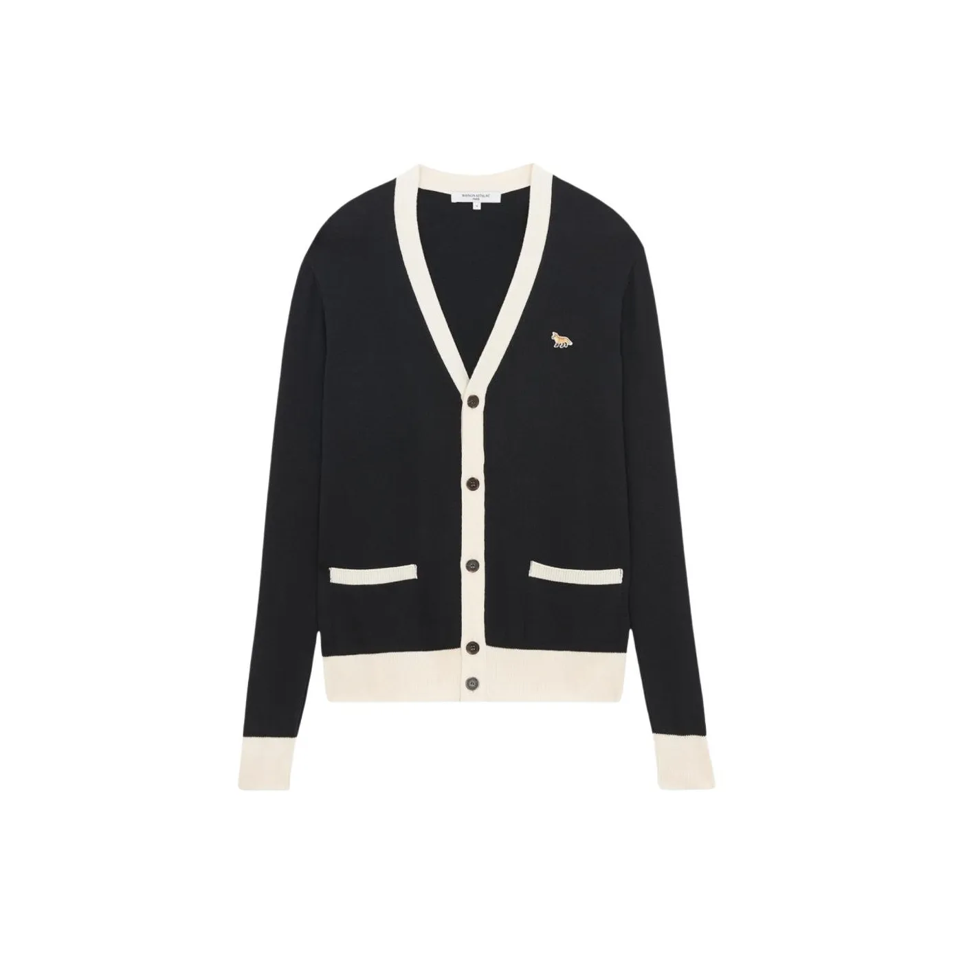 Maison Kitsune Свитер Унисекс Черный