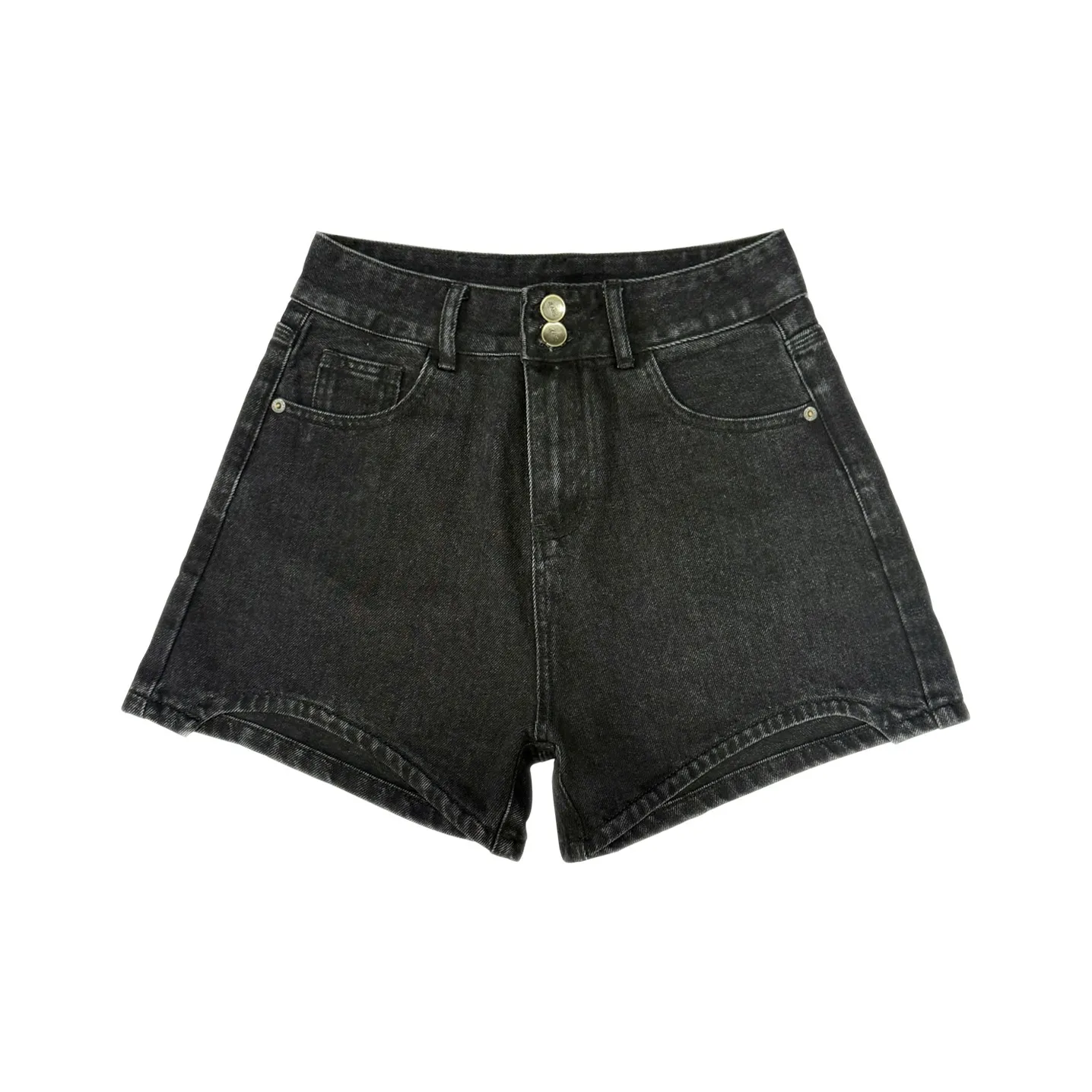 Tonlion Черные Женские Джинсовые Шорты