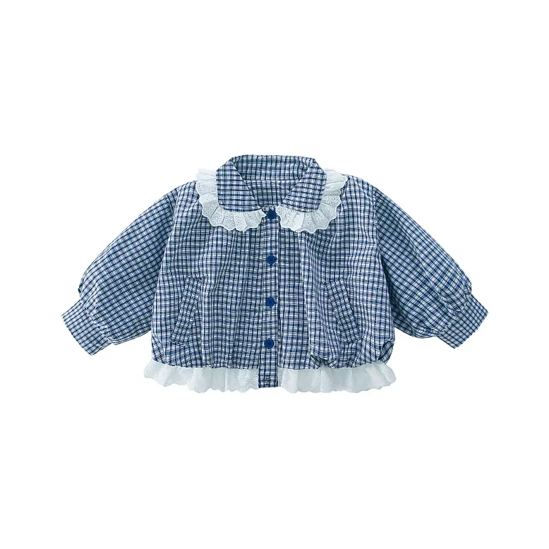 La Cergo Клетка Кружево Куртки Пальто Детский
