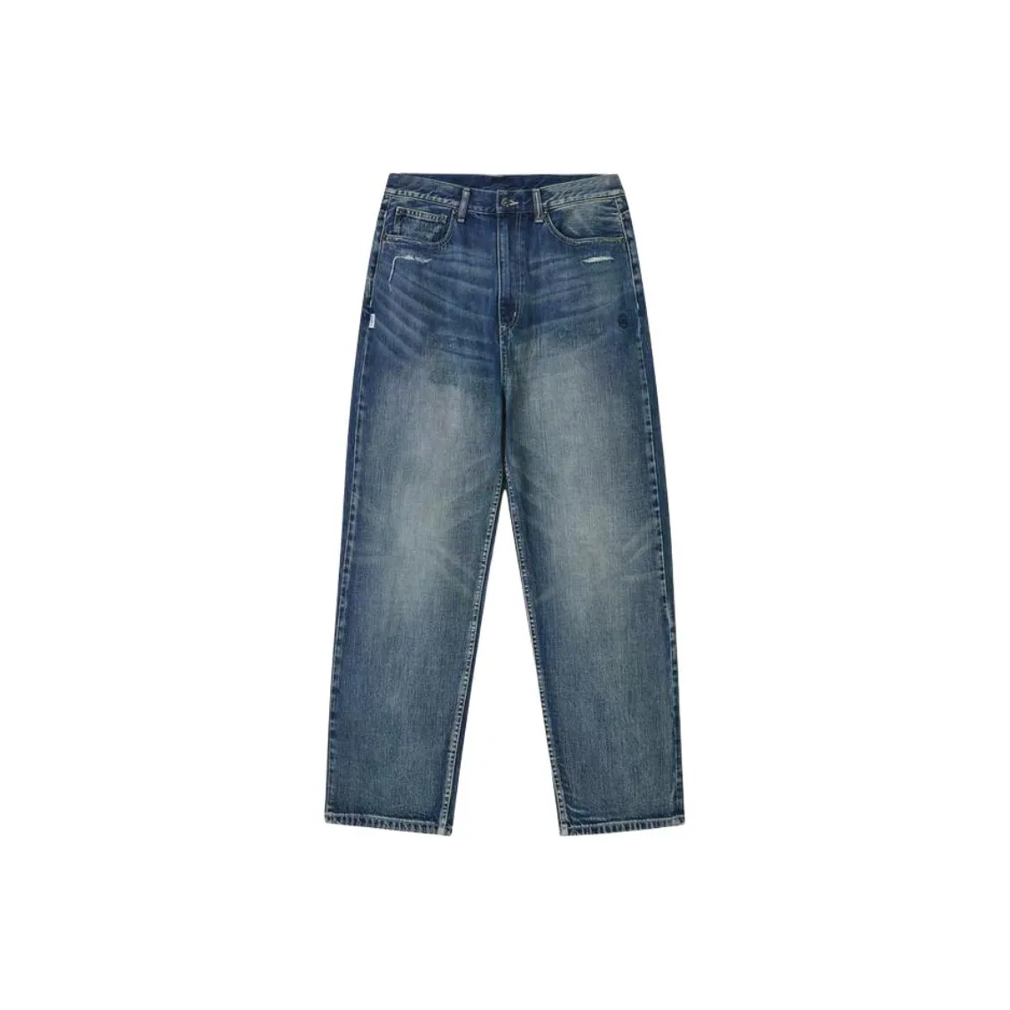 Alpha Industries Blue Men's Jeans Альфа Индастриз Синий Мужской Джинсы