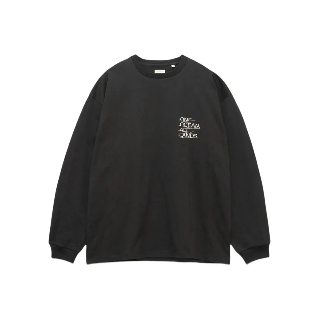 Nanamica FW25 OOAL Graphic L S футболка с короткими рукавами унисекс