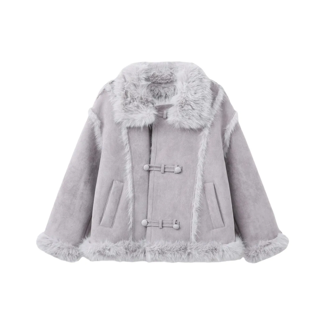 Another Alley Укороченное пальто женское