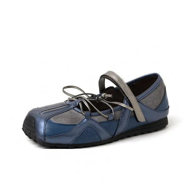 Yeezyy Reezy Плоская подошва Туфли Мэри Джейн Женские