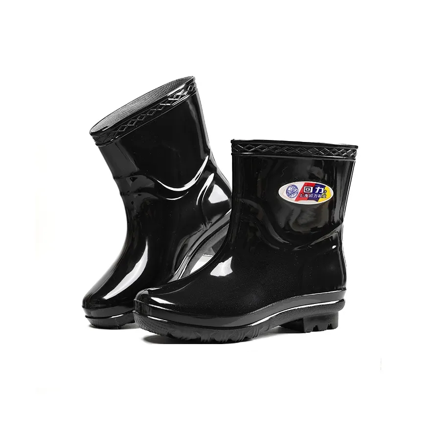 Warrior Устойчивые к истиранию Водонепроницаемые Противоскользящие Резиновые сапоги Женские