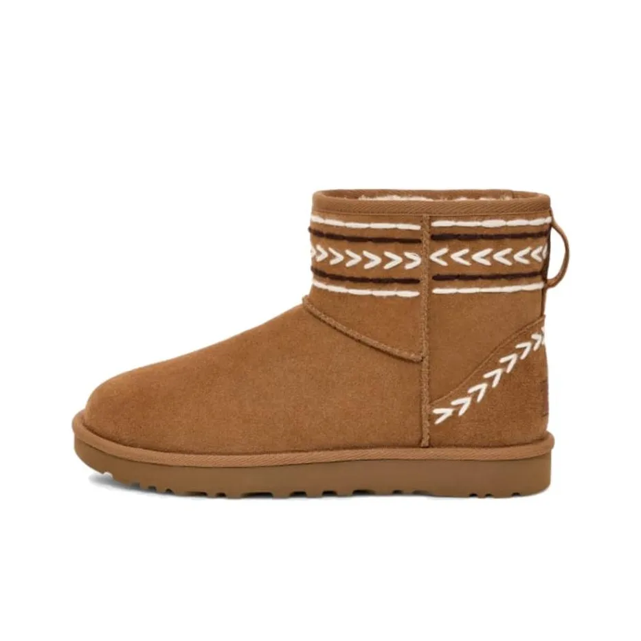 UGG CLASSIC MINI Ritza Сноубутсы Женские Коричневый
