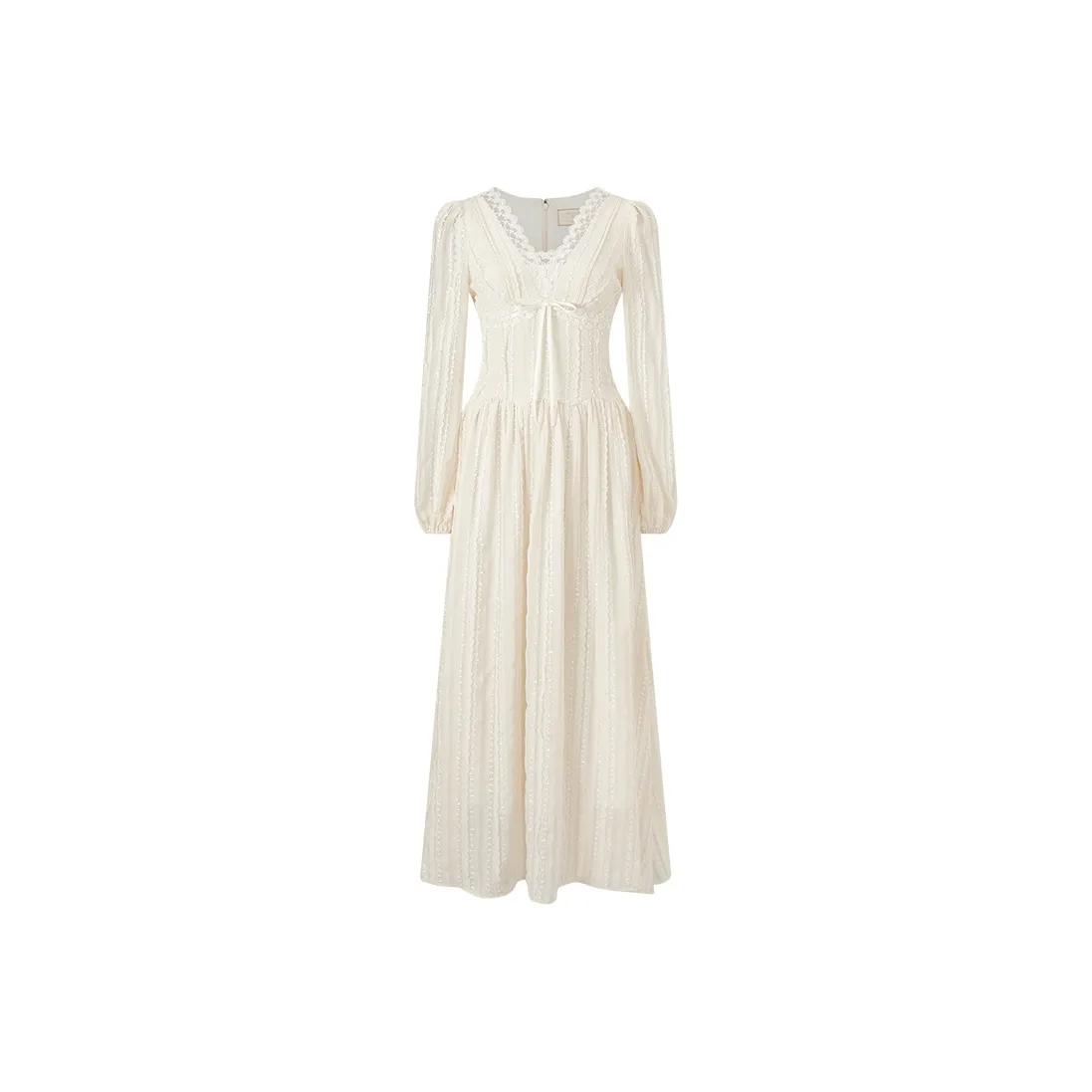 ACAINES Длинное платье с длинными рукавами женское