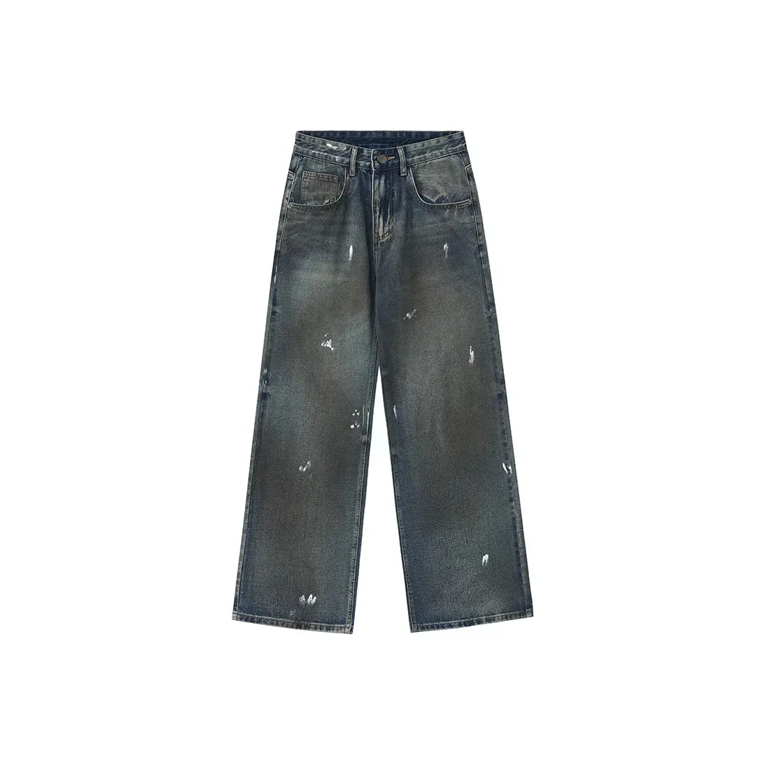 Stretch Cow Длинные Модные Джинсы Мужские