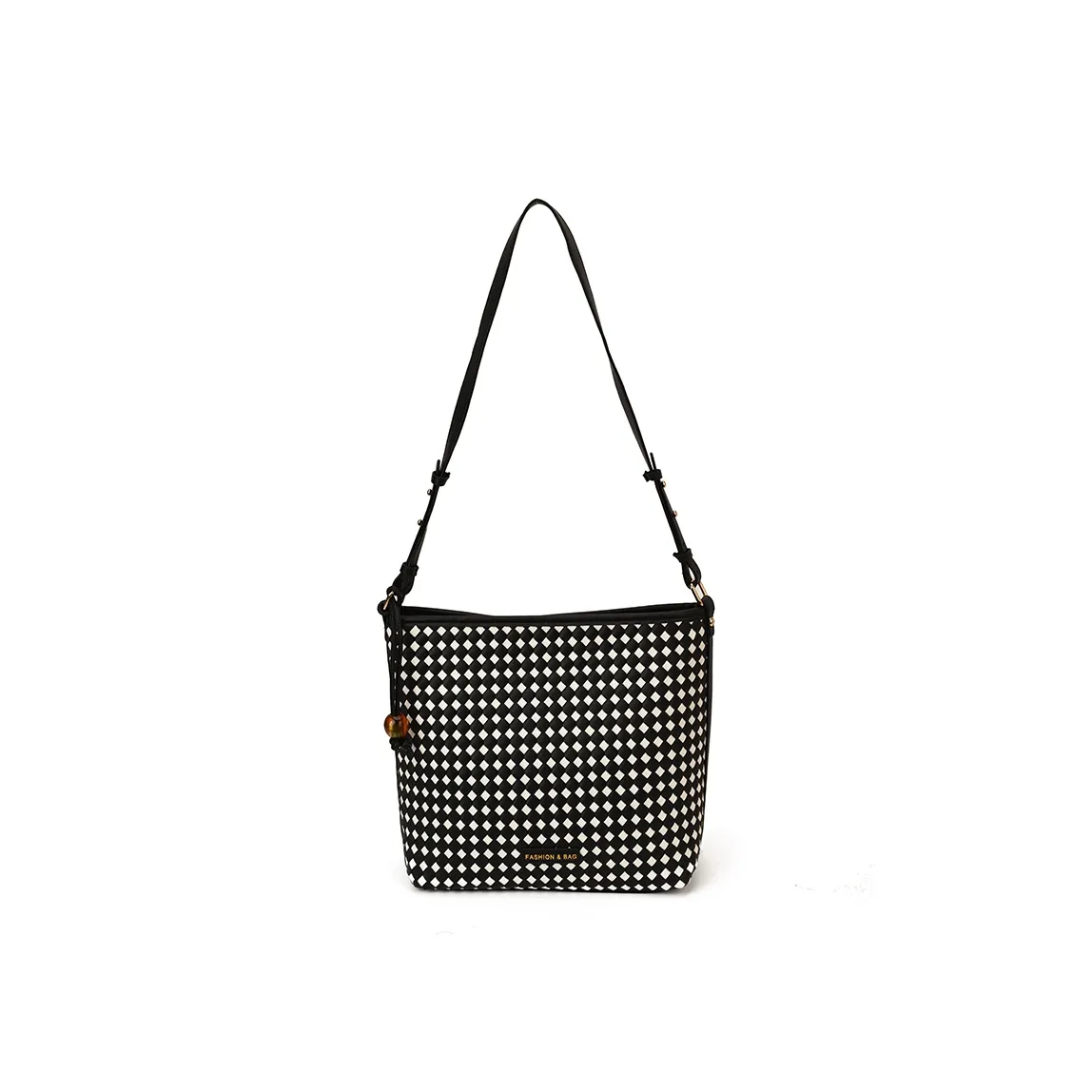 Meow In The Grass ПУ (полиуретан) Сумка через плечо Женская Черный Золото Серебряный