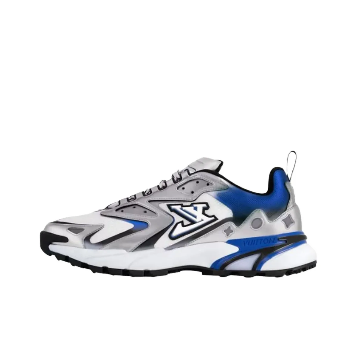 LOUIS VUITTON Runner Tatic Low Top Casual Shoes Men's Blue
