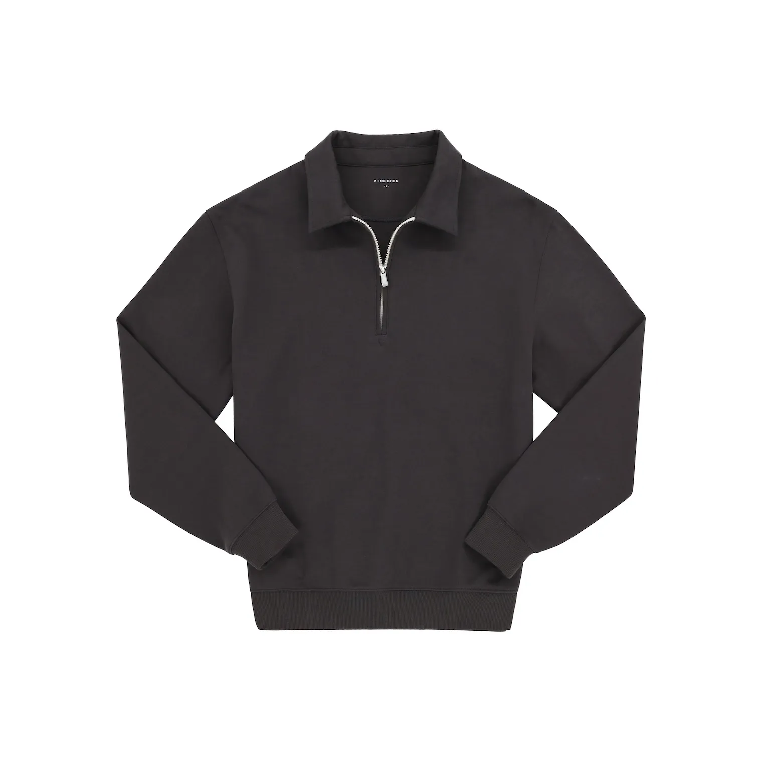 ZINGCHEN Темно-серый Мужской Свитшот