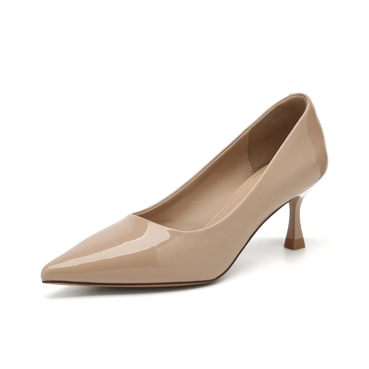 B+AB Hong KONG I.t Group Французский Профессиональный Коммутирование Обувь на каблуке с формой бокала Высокие каблуки Женские