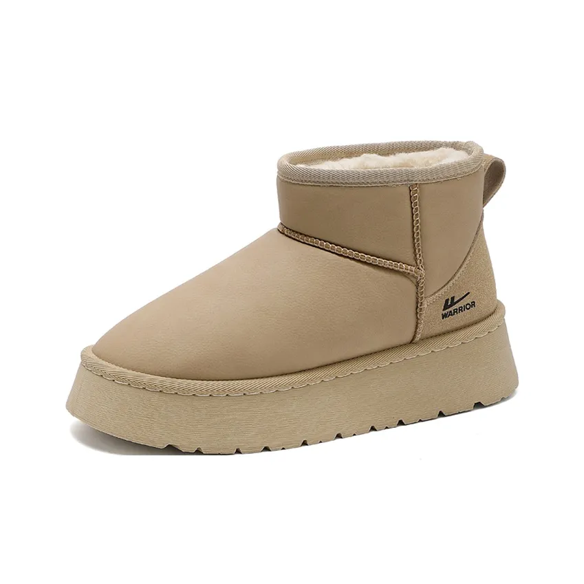 Warrior Утолщенный And Флис с подкладкой Теплоизоляционный Устойчивый к истиранию Противоскользящий Короткий Сноубутсы Женские