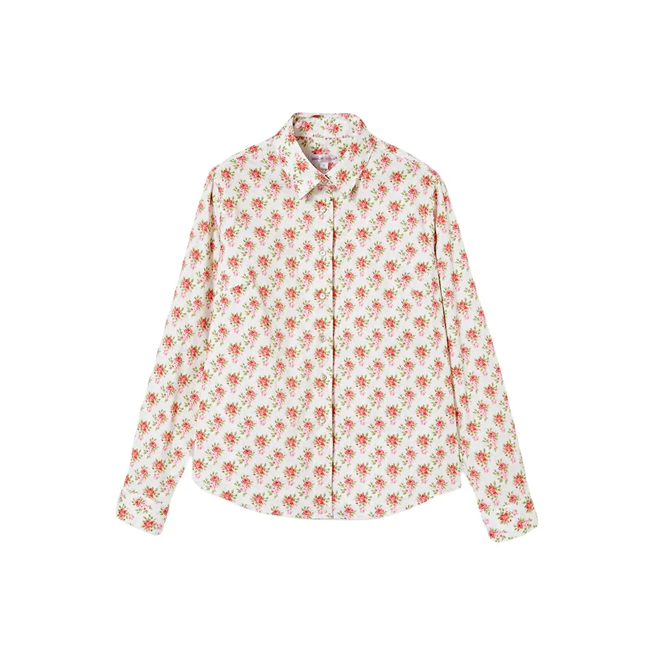 COTON DOUX Длинный рукав 100% хлопок Рубашка Женская