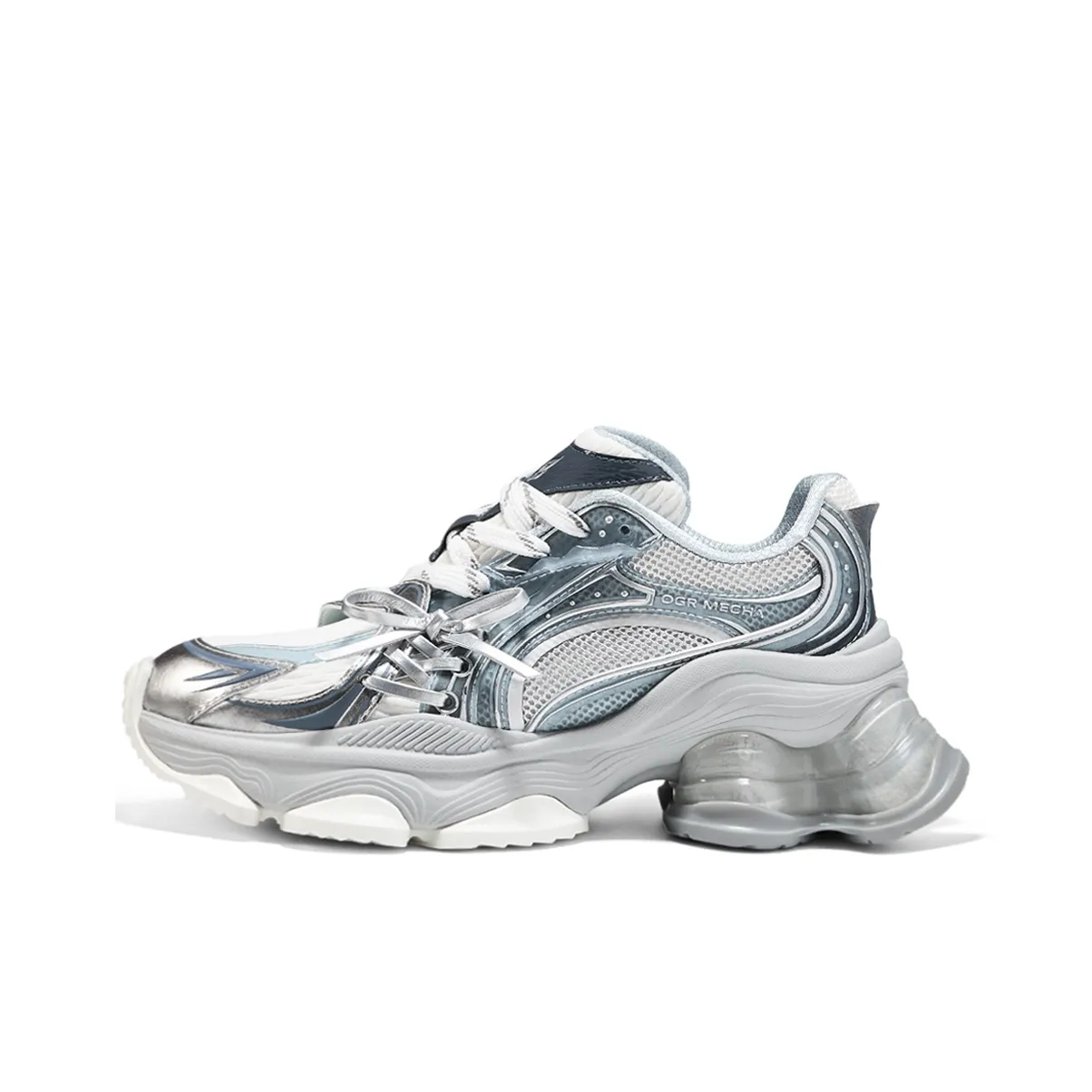 OGR Парижский Madeleine Dessert Shoe Арочный LADY Поддержка Низкий Топ Толстая Подошва Кроссовки Женские Белый Синий