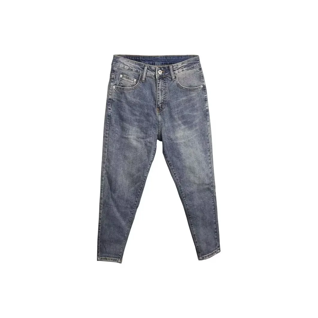 CAT'S PAW Синий Унисекс Джинсы