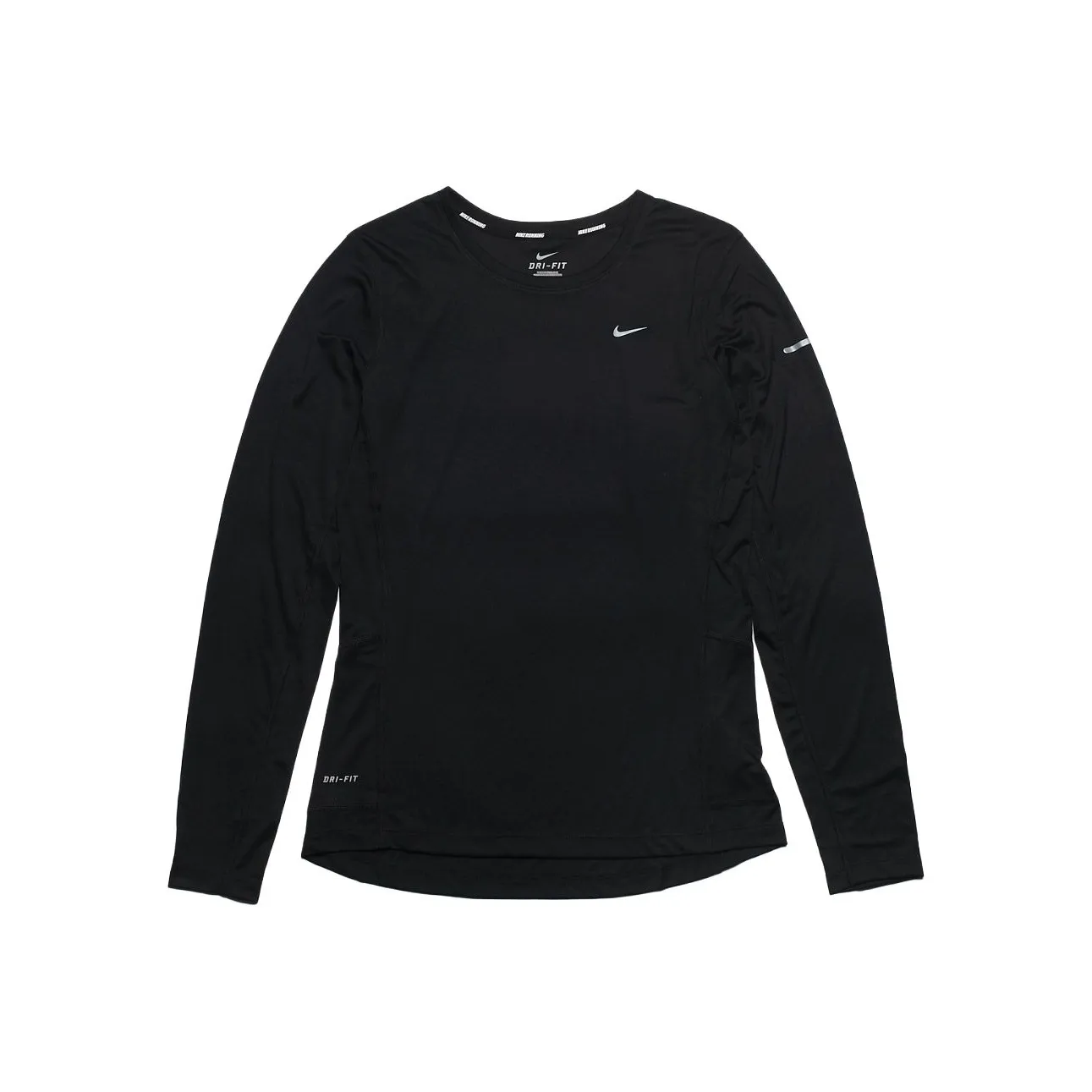 Nike MILER Черные Женские T-рубашки