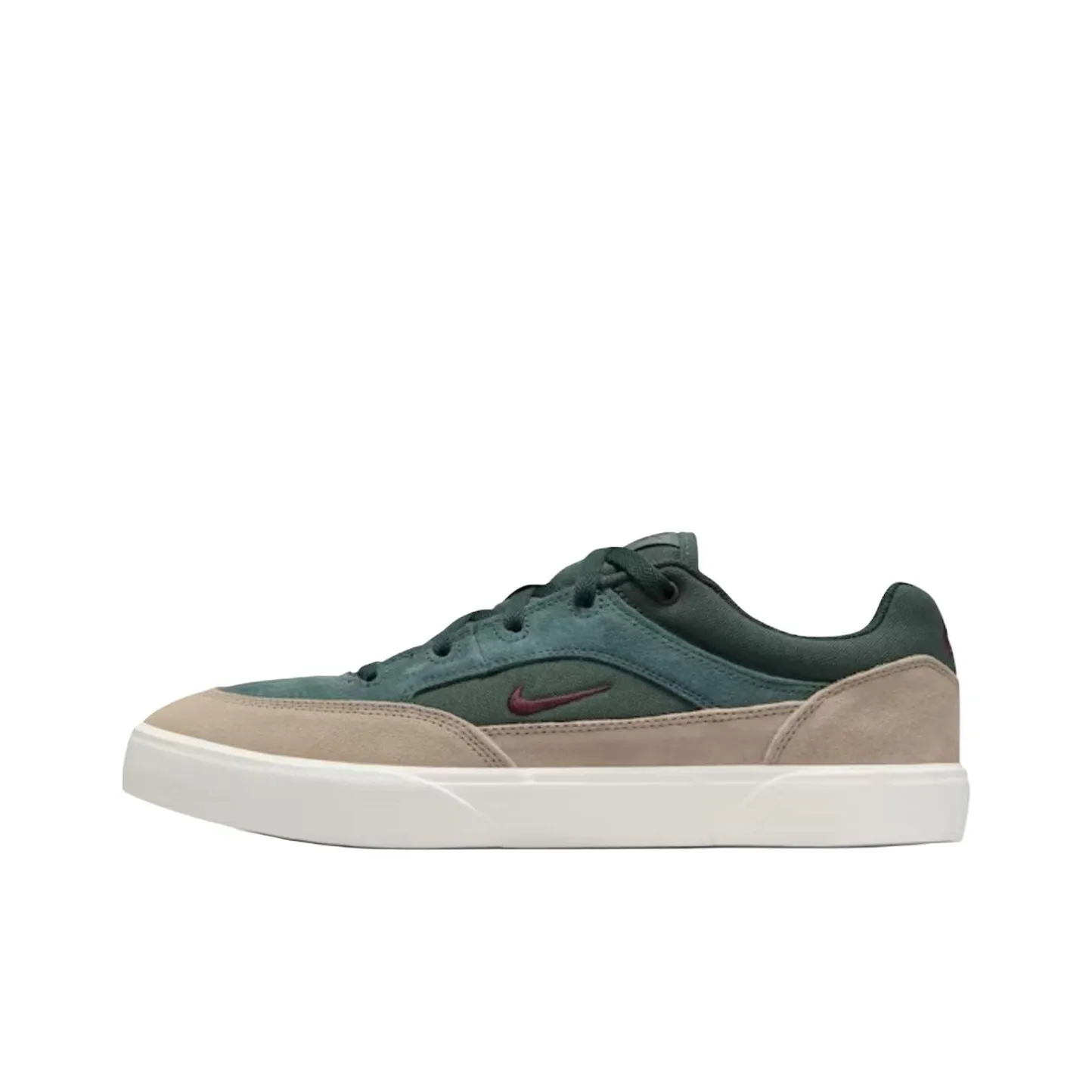 Nike SB MALOR Скейтборд Кроссовки Мужские Зеленые Коричневые