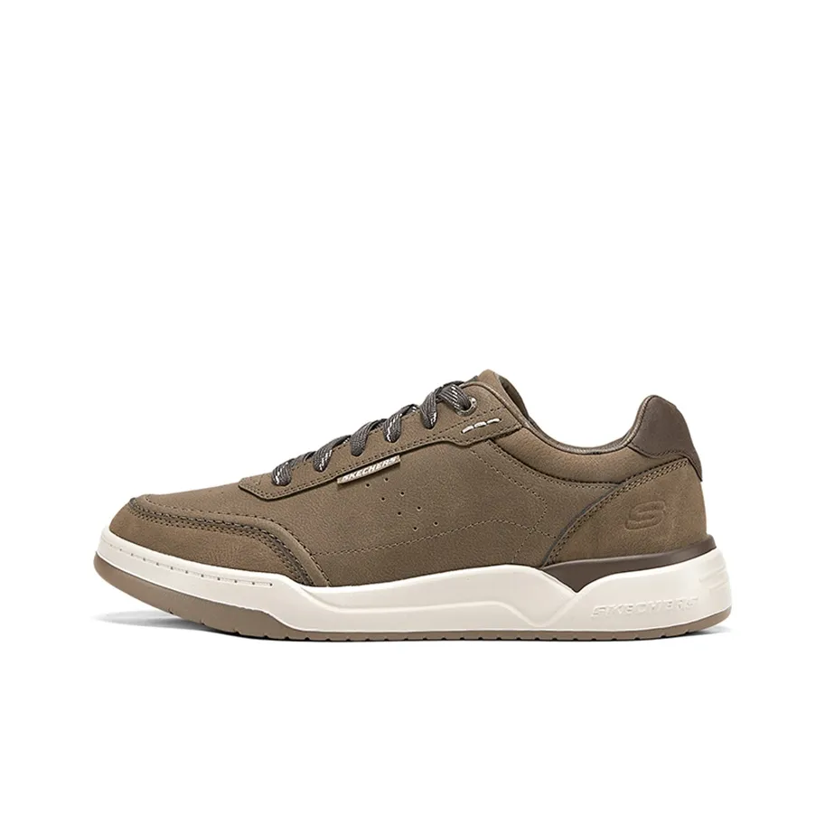 Skechers Low top Skateboard Shoes Men's Khaki