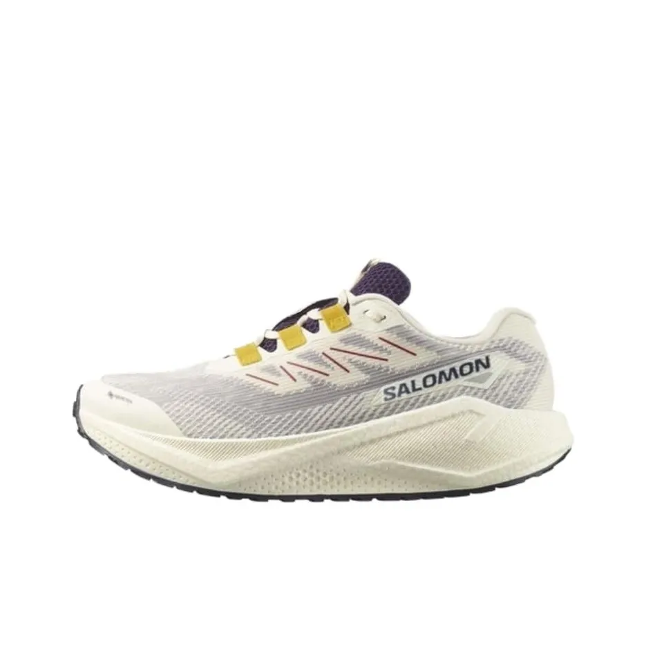 SALOMON AERO BLAZE 3 Водонепроницаемый и Дышащий Легкий Поддержка для Беговых Троп Обувь для Бегов по Тропам Мужская Белый Серый