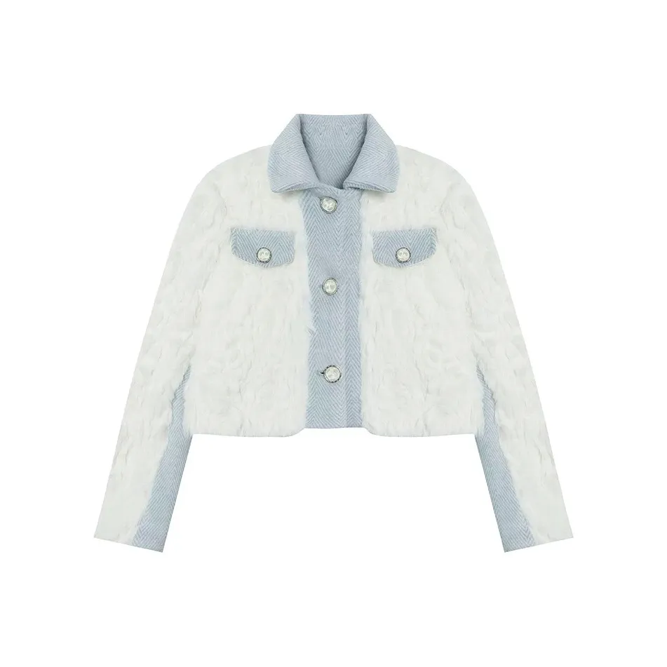 ONE PASS STUDIO Velvet Feel Куртка Женская