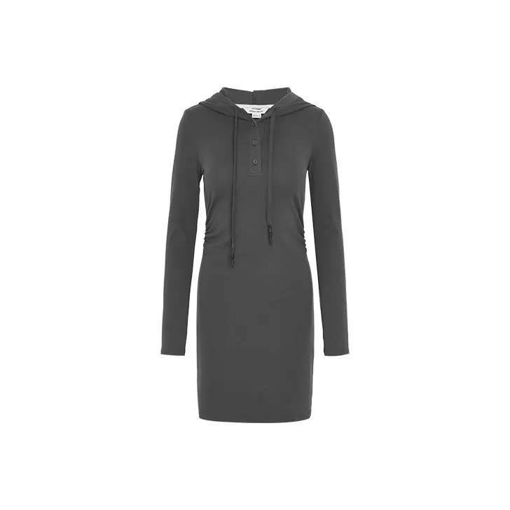 URBAN REVIVO Короткое платье с короткими рукавами для женской одежды женское