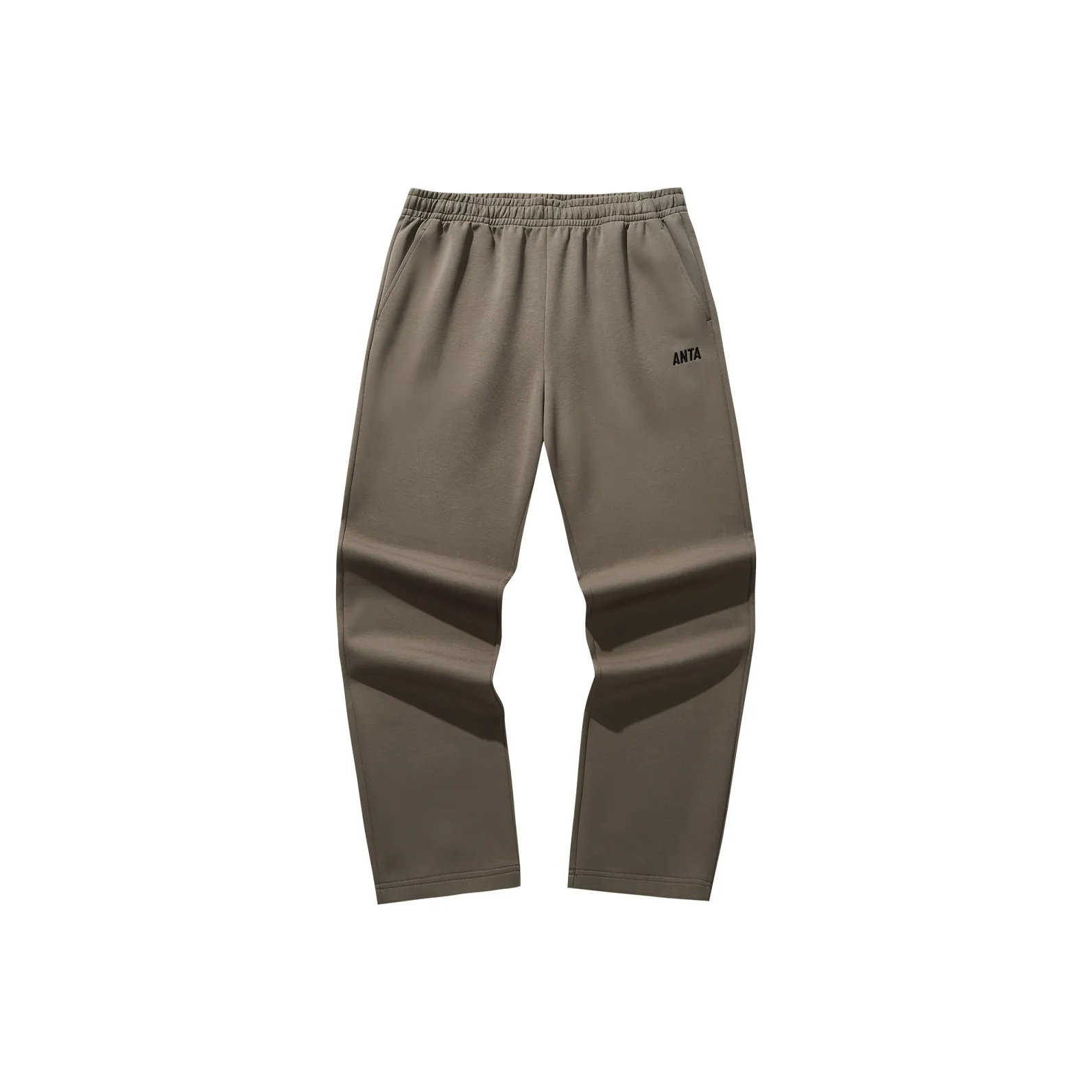Anta Вязаные тренировочные брюки мужские цвет бронза