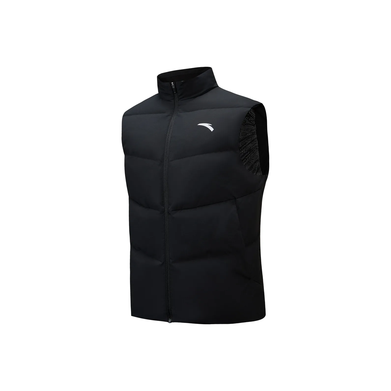 Anta Пуховый жилет Мужской Основной черный