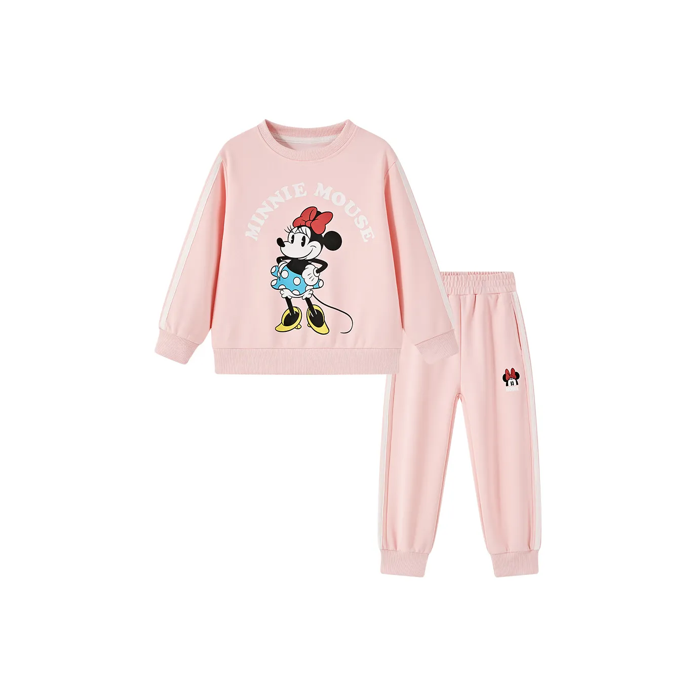 Disney Повседневная Спортивная Одежда Minnie Series 2 Предмета Комплект Детский