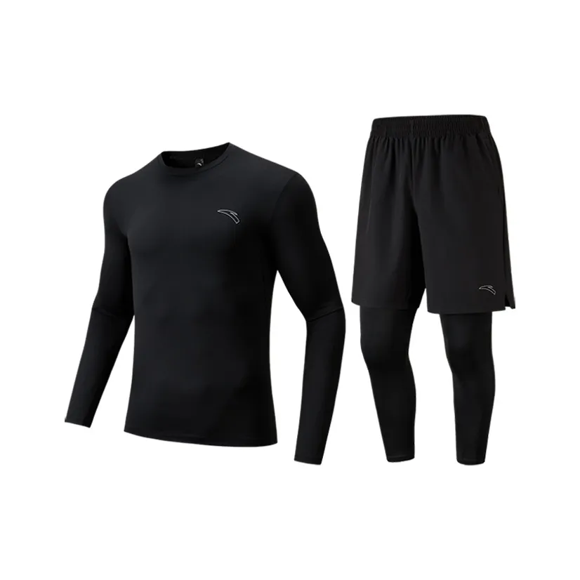 ANTA Осенний Повседневный Спортивный Мужской Основной Черный