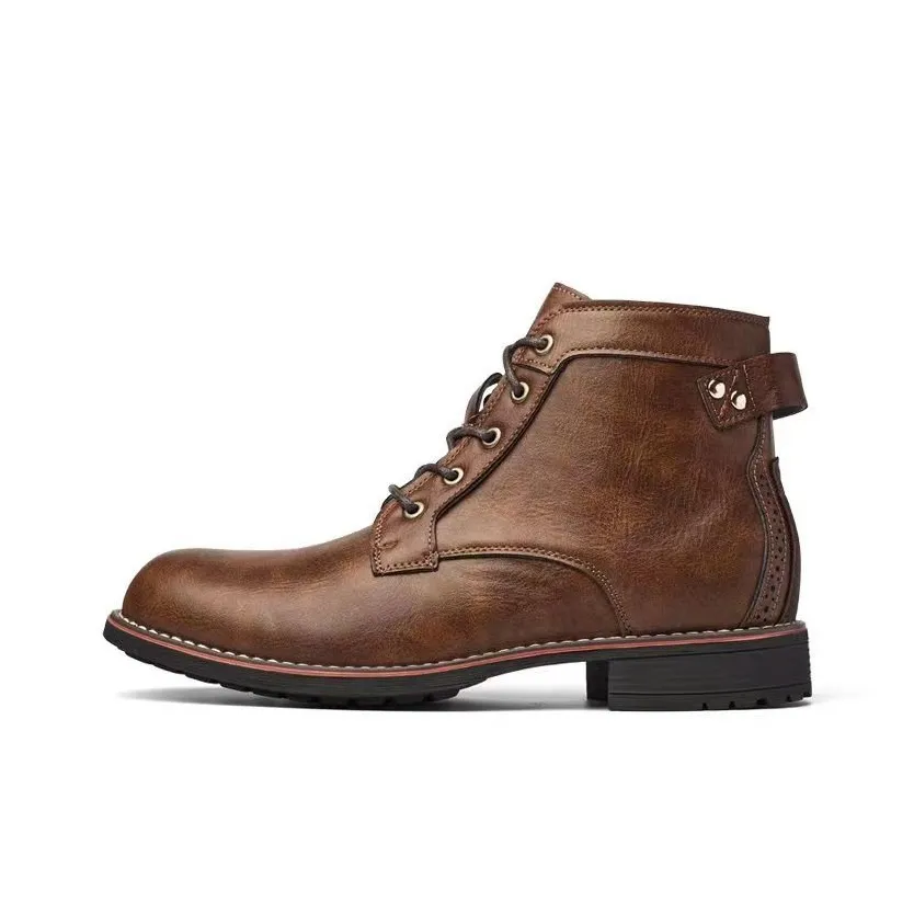 HD Biker Boots 15cm Outdoor Men's