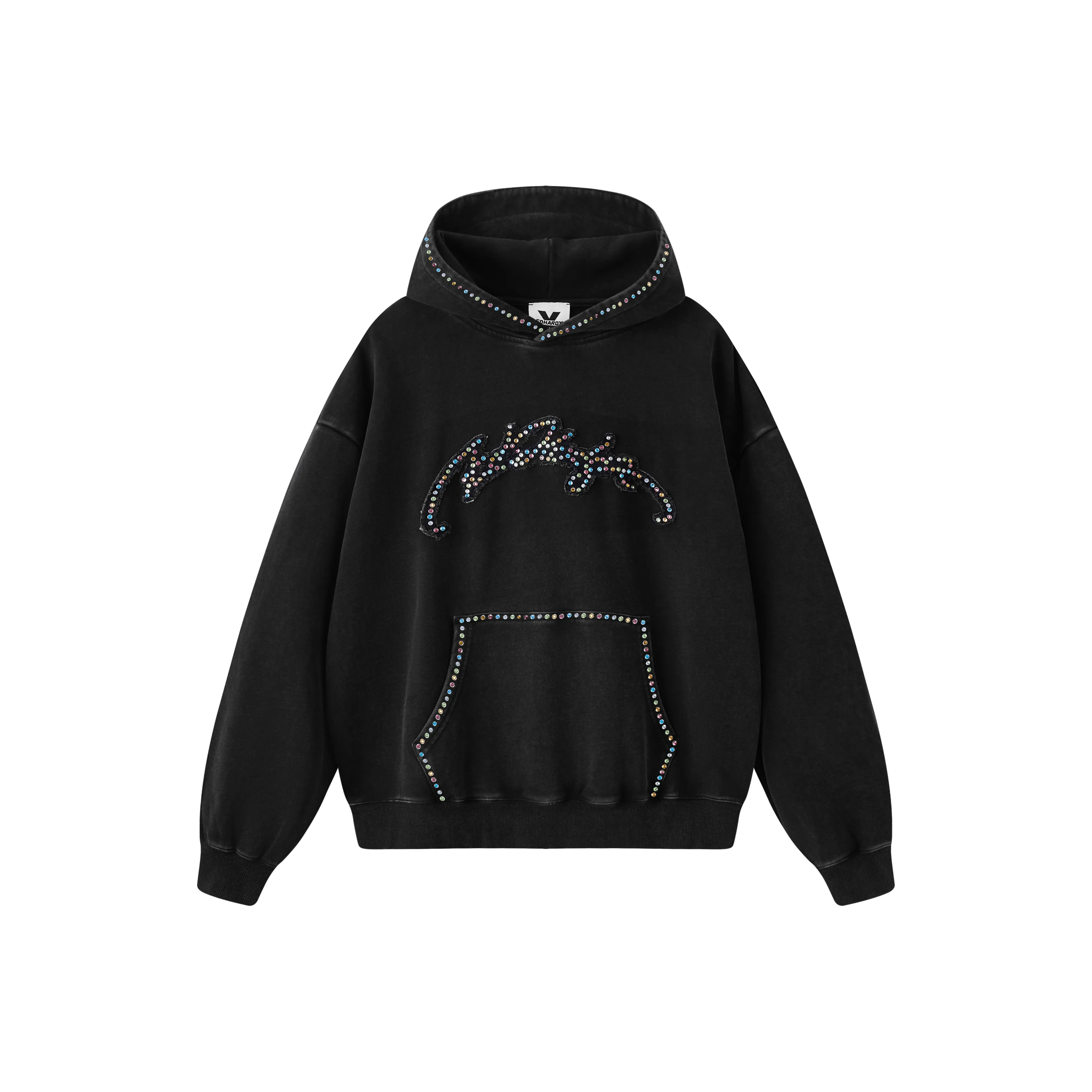 ED HARDY X Черный Унисекс Свитшоты