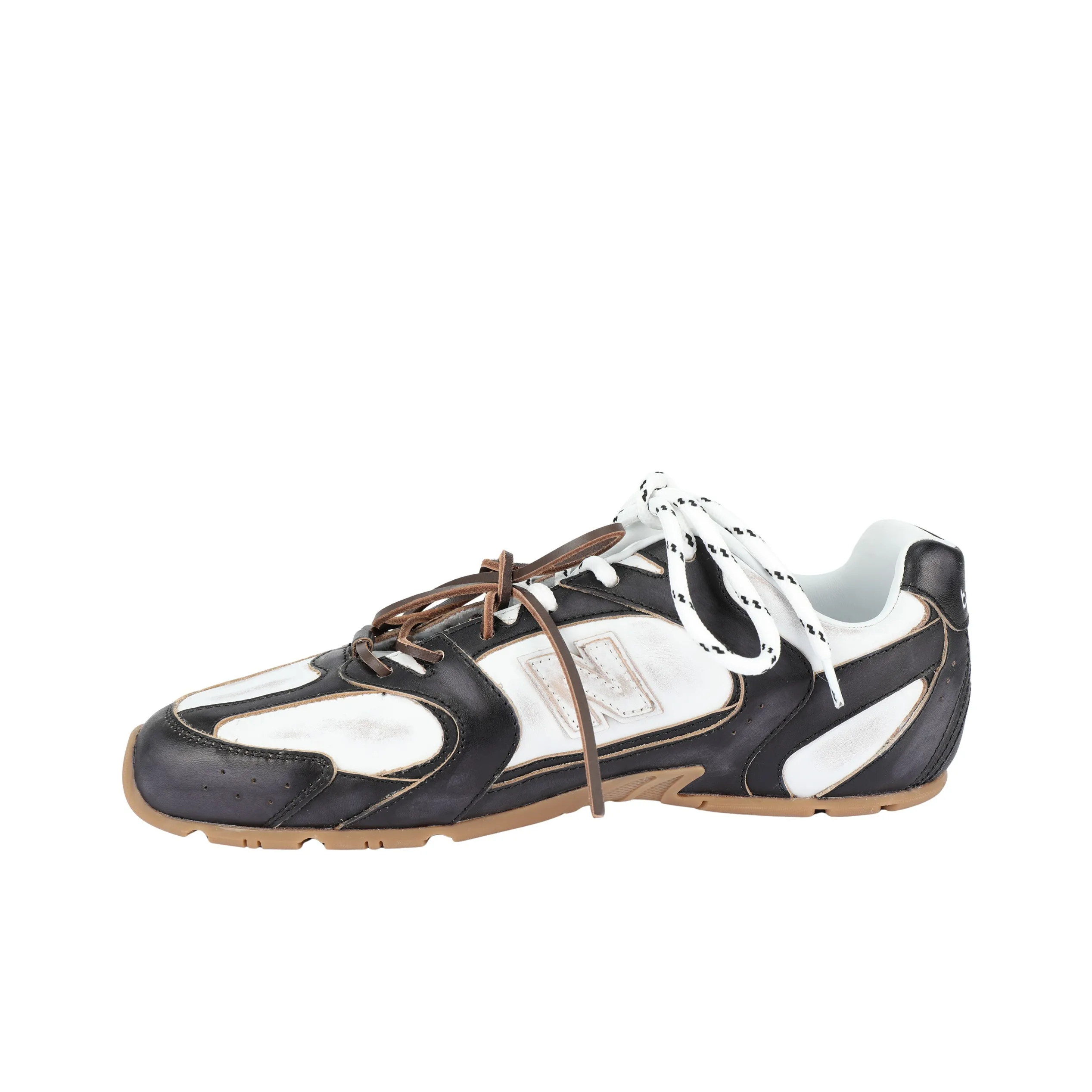 New Balance x MIU MIU NB 530 SL Low Top Casual Shoes Women's Black White