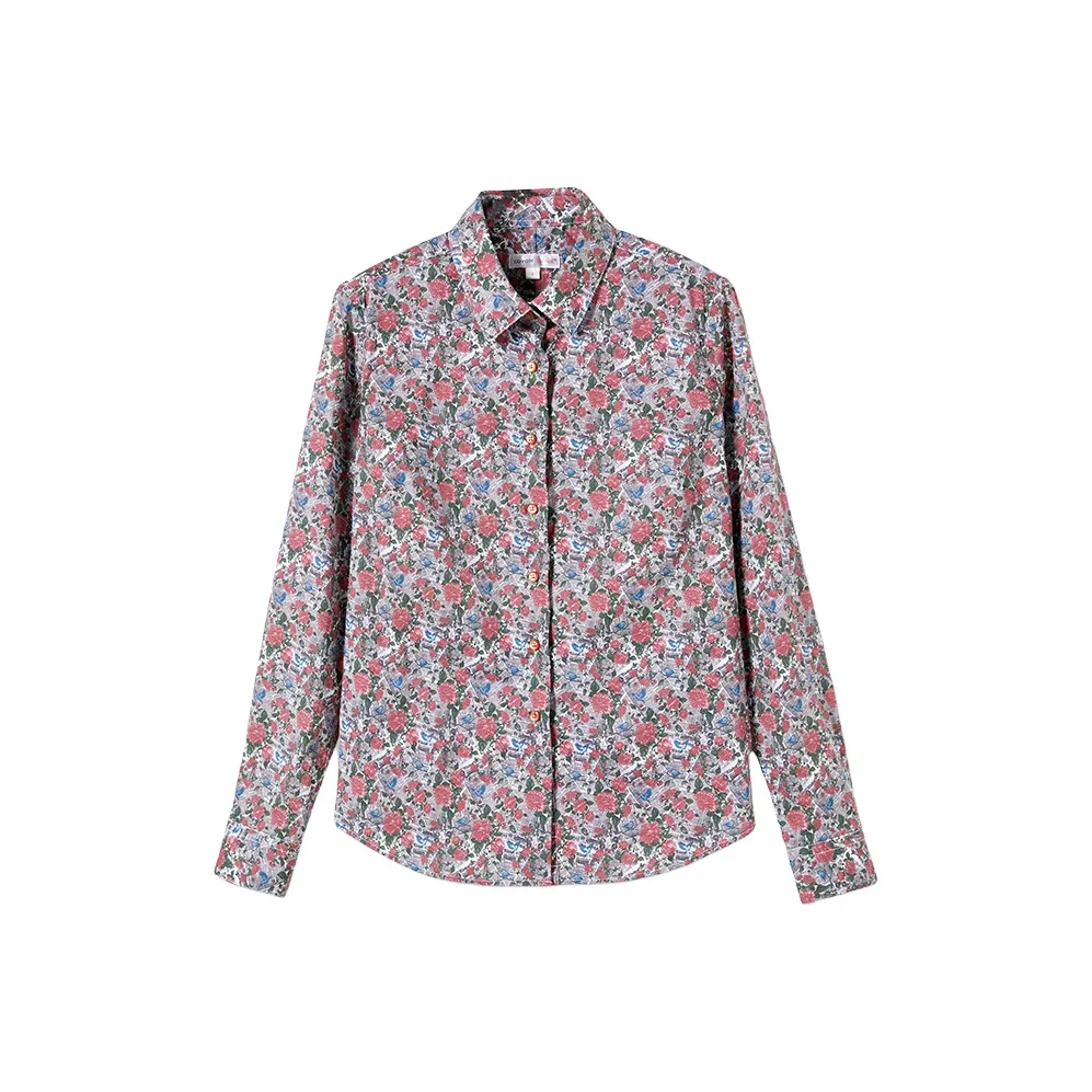 COTON DOUX С принтом длинный рукав рубашка женские