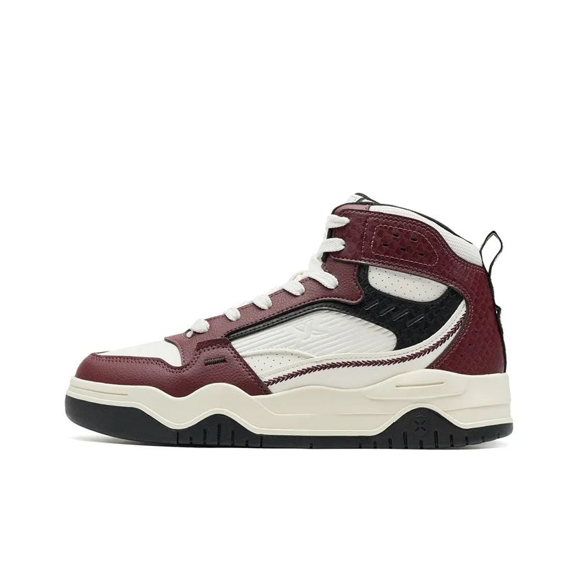 XTEP Устойчивые к истиранию Баланс Высокие Кроссовки для скейтбординга Мужские