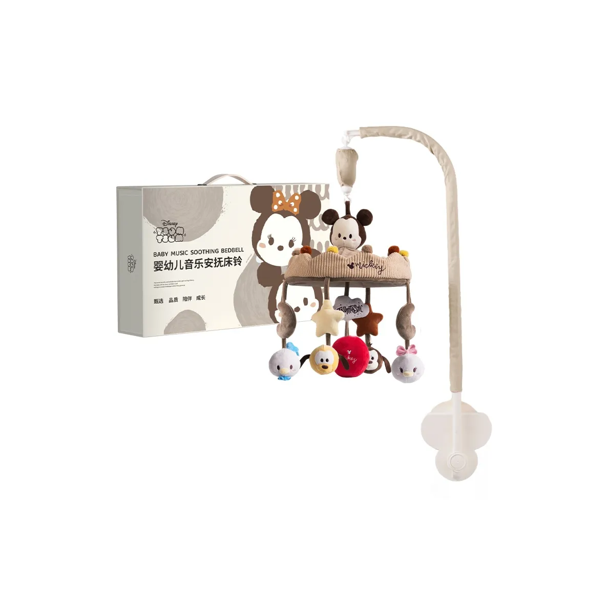 Disney Музыкальный Успокаивающий Ложка Коробка Развивающие Игрушки