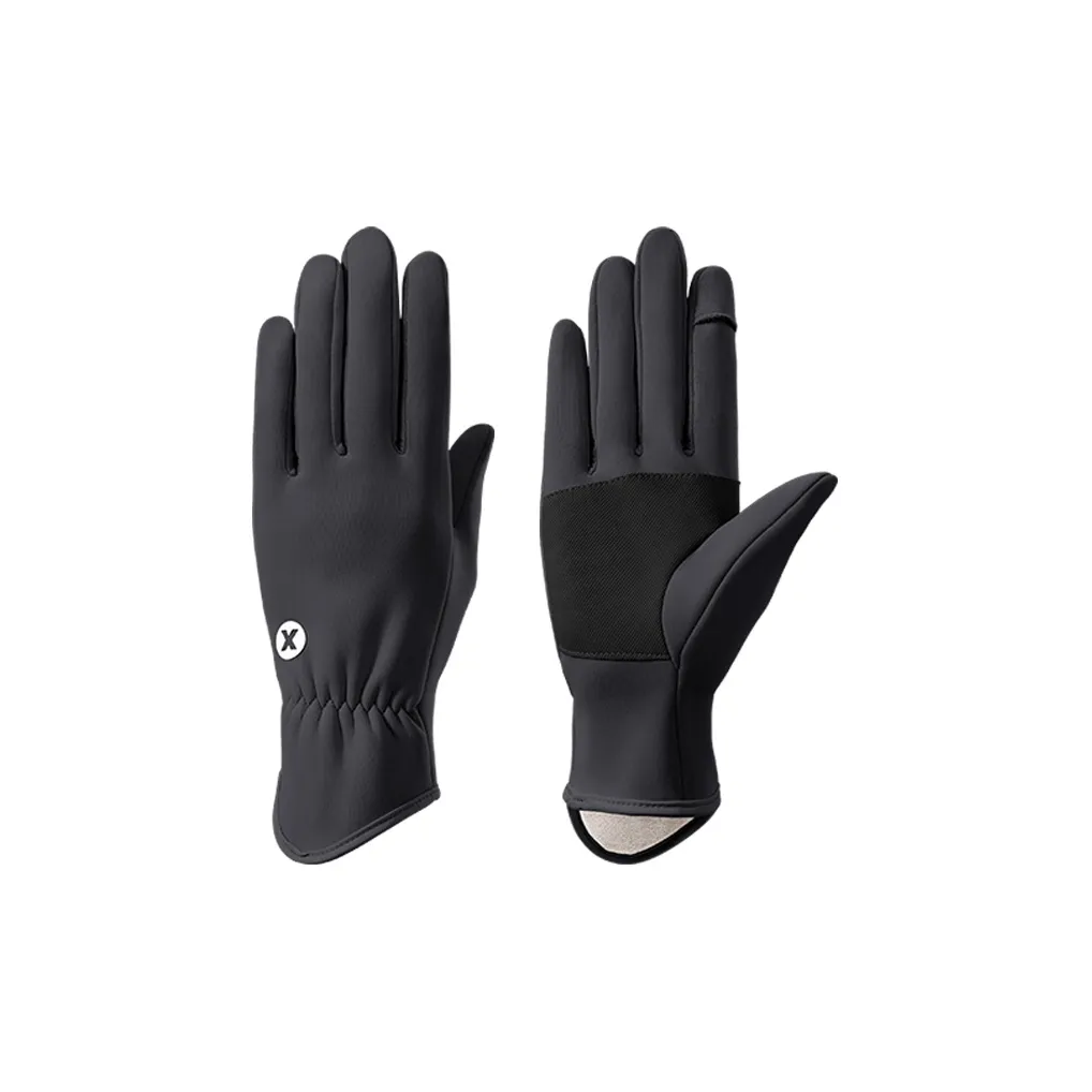 NANJIREN Флисовые утепленные теплые перчатки для женщин