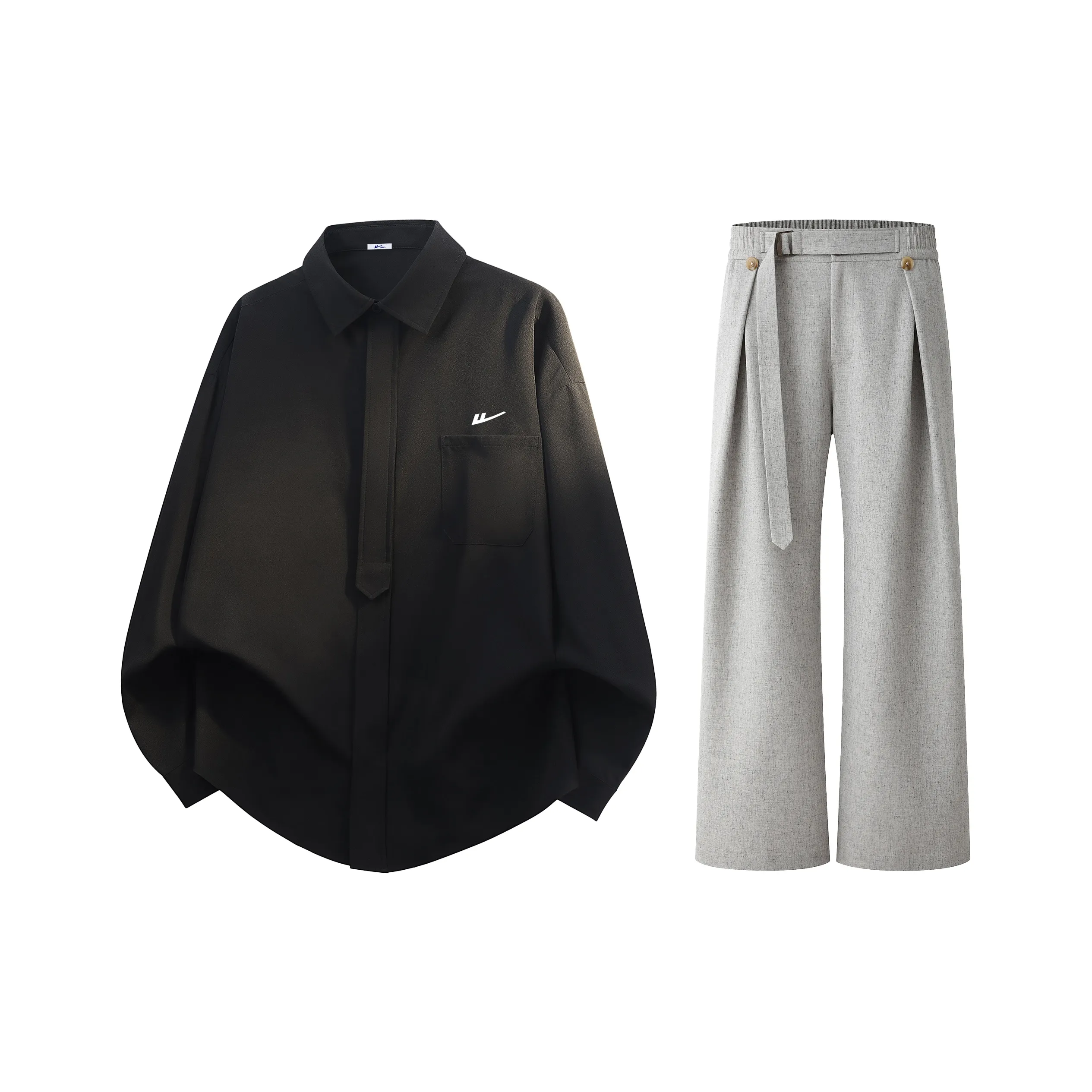 Warrior Huichao Riding The Wind Collection Рубашка Комплект Унисекс