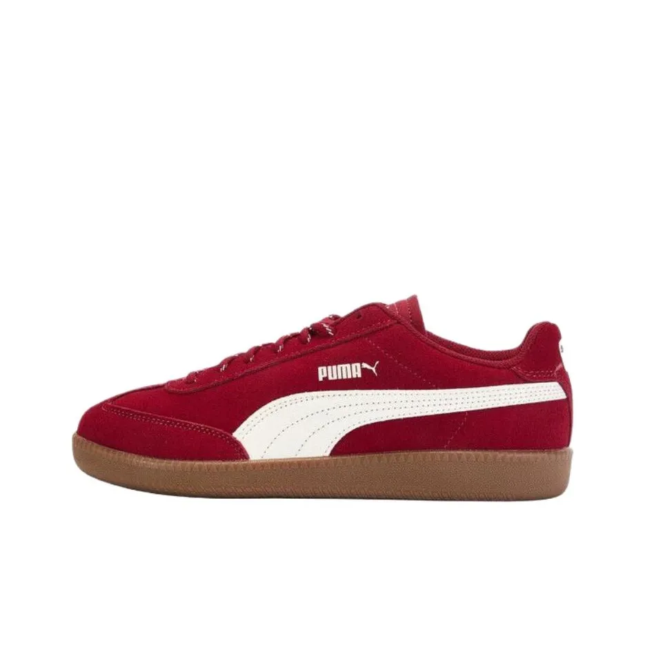 PUMA 9 T Low Топ Немецкие армейские кроссовки Унисекс Красный
