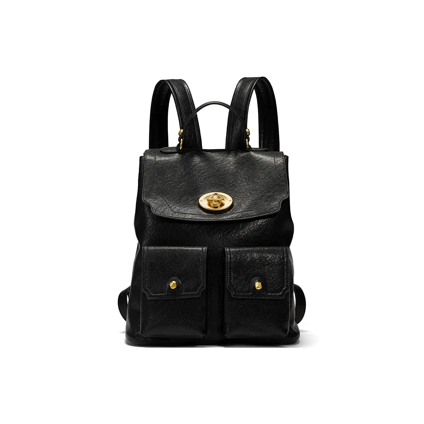 JELLYTOYBOY Рюкзак из коровьей кожи унисекс черный