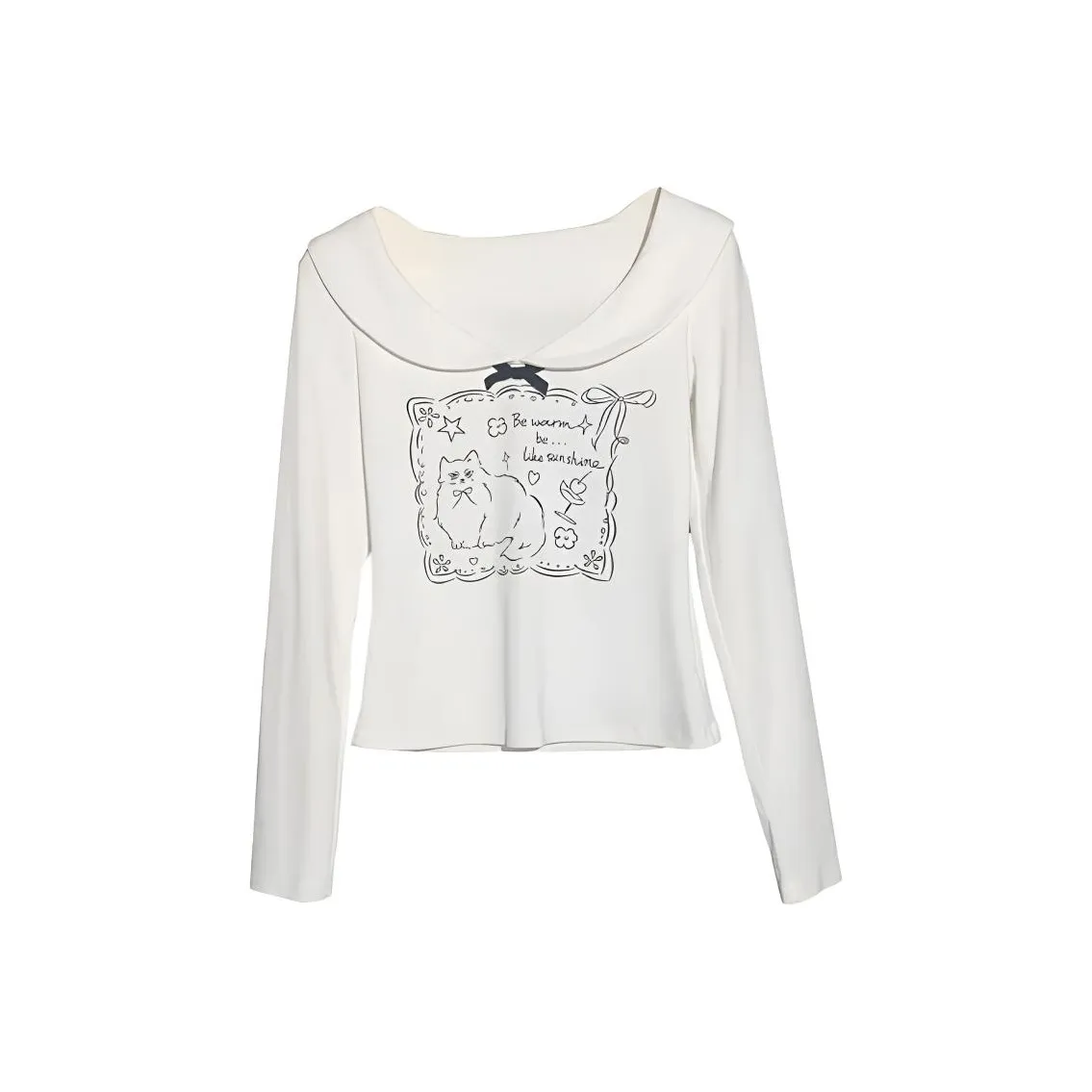 DANCANG Длинный рукав Т-рубашка Женская