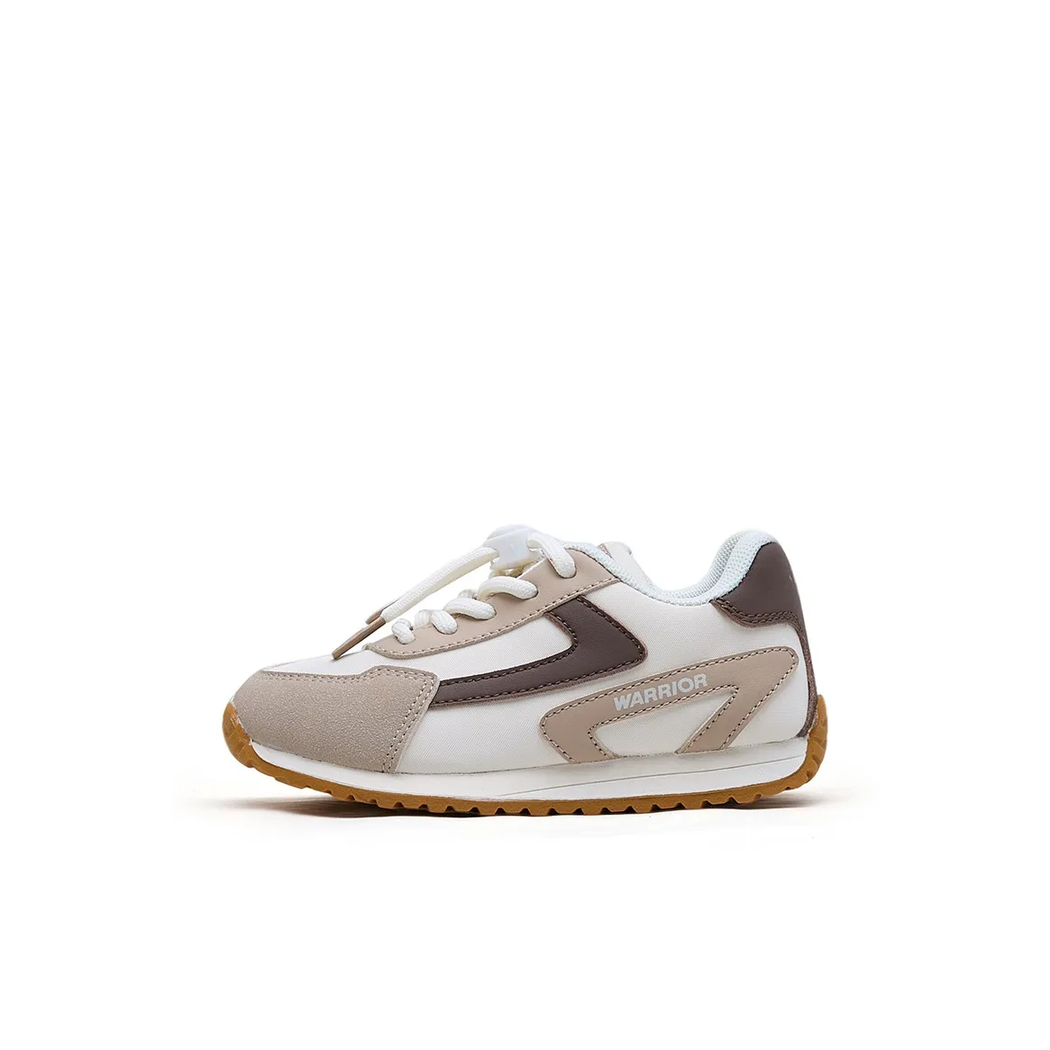 Warrior Slip-resistant и устойчивый к истиранию поддержка низкий топ детские беговые кроссовки бежевый хаки коричневый унисекс