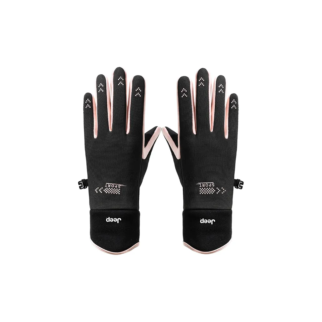 Jeep Флисовые утепленные теплые перчатки для женщин